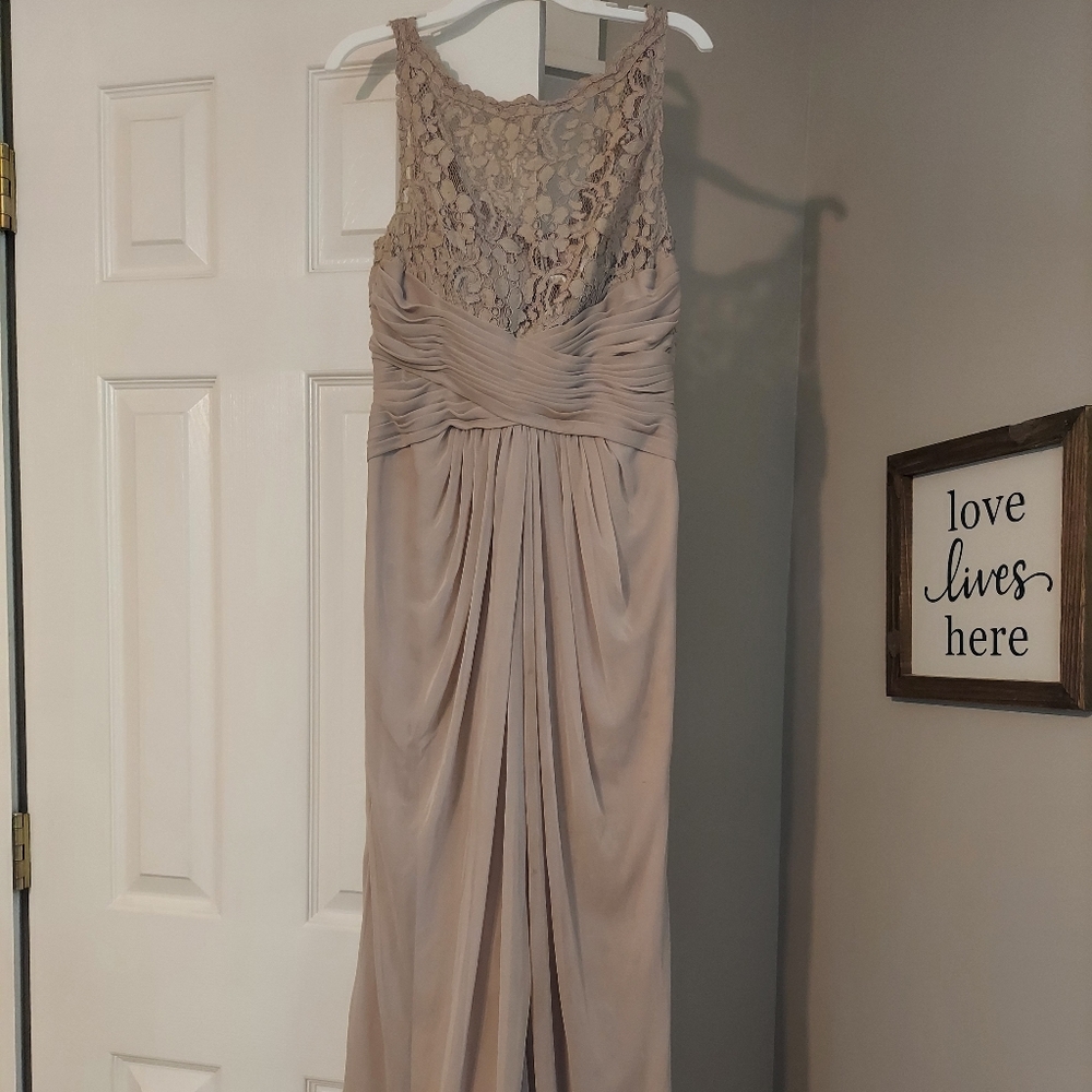 David's bridal bridesmaid dress